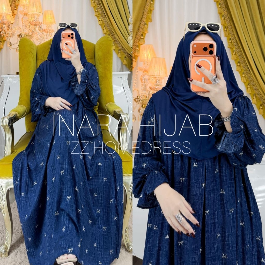 gamis set hijab humaira inara/ salwa mecca kanaya /marwah celien