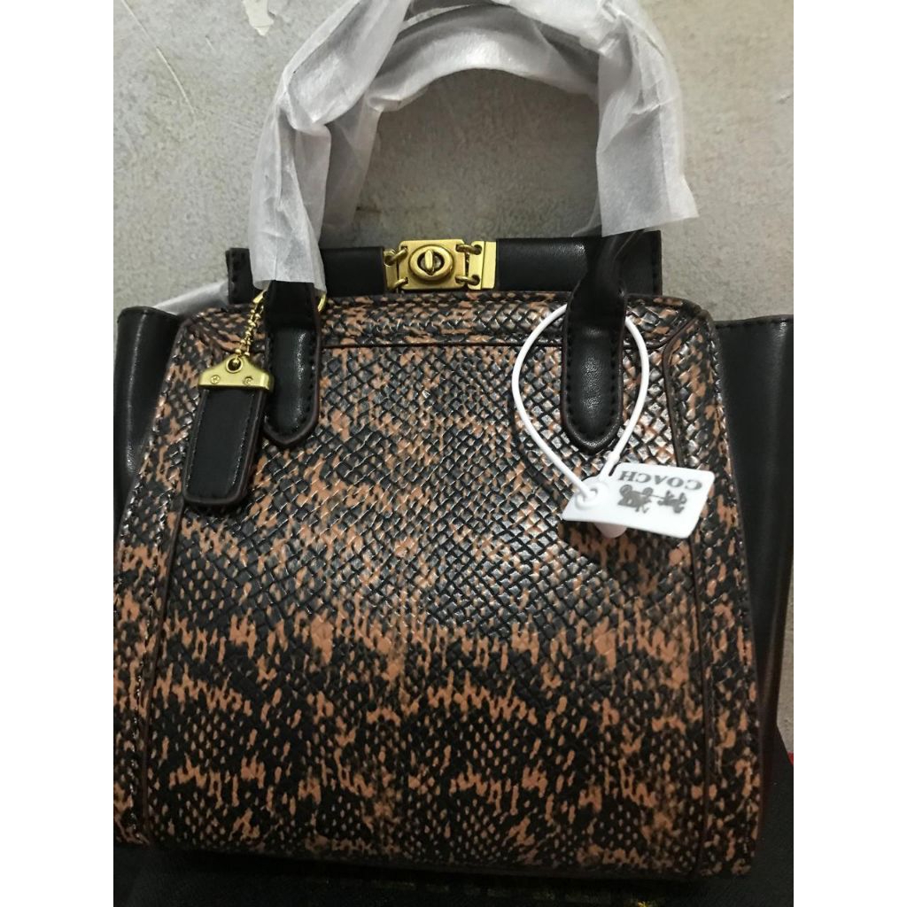 Tas Handbag dan Slempang motif ular