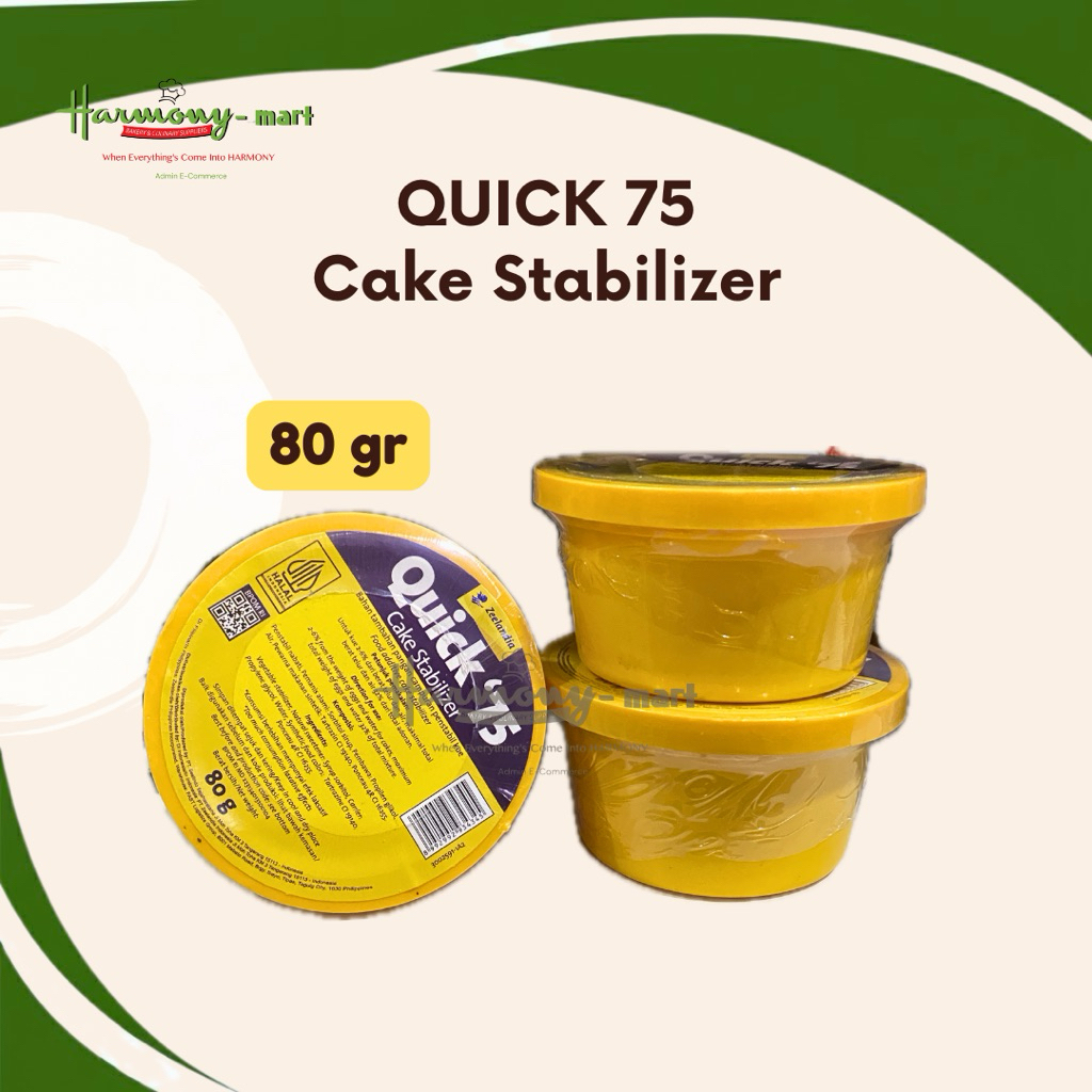 QUICK 75 Cake Stabilizer - 80gr
