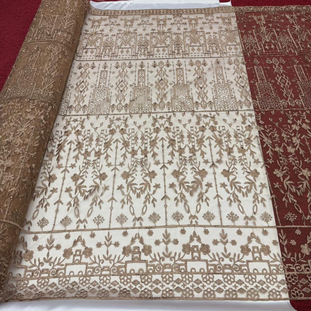 Kain bahan tile sapto halus premium / Kain tile sapto motif terbaru