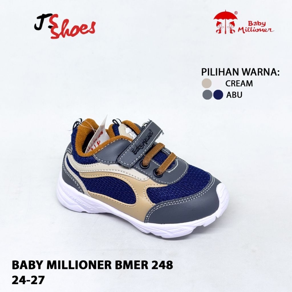 BABY MILLIONER BMER 248 - SEPATU ANAK BABY MERK BABY MILLIONER ORIGINAL