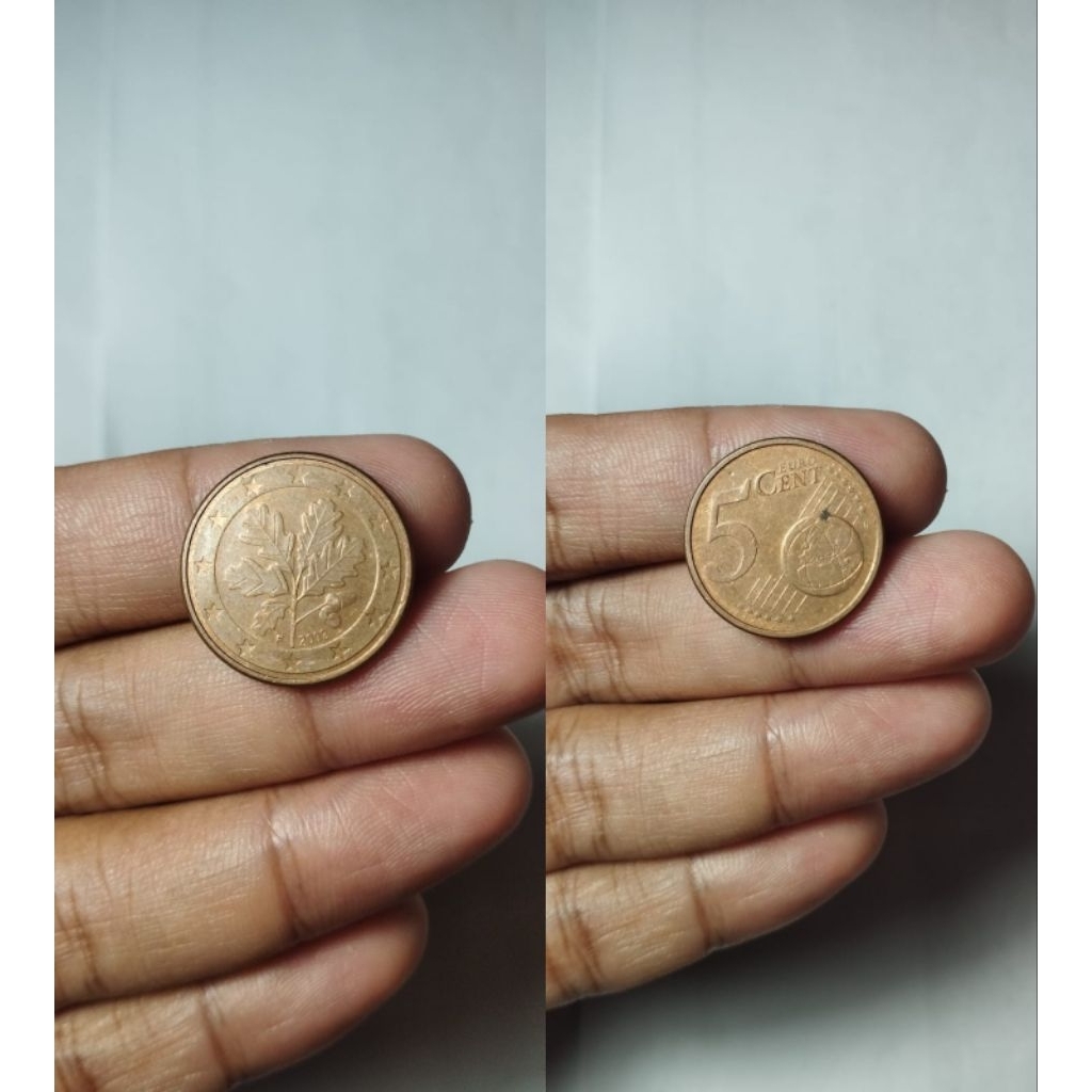 KOIN 5 CENTS EURO JERMAN ANEKA TAHUN