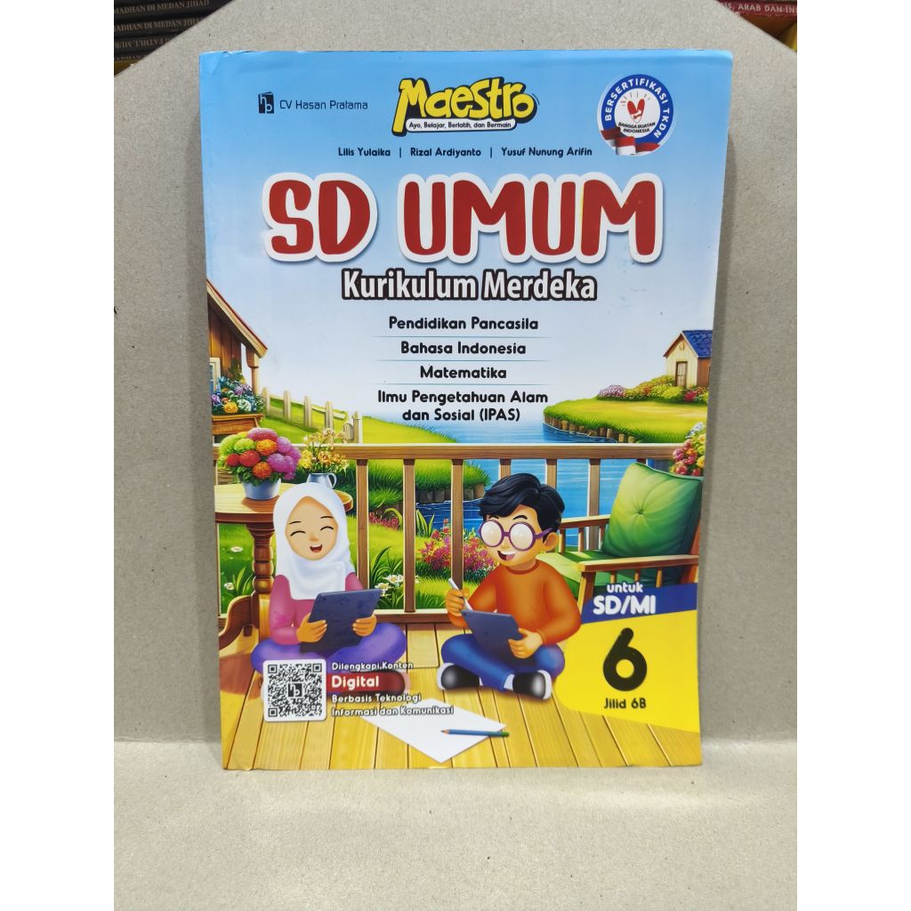 Buku LKS Maestro SD UMUM (Gabungan/Terpadu) Kelas 6 Kurikulum Merdeka CV Hasan Pratama