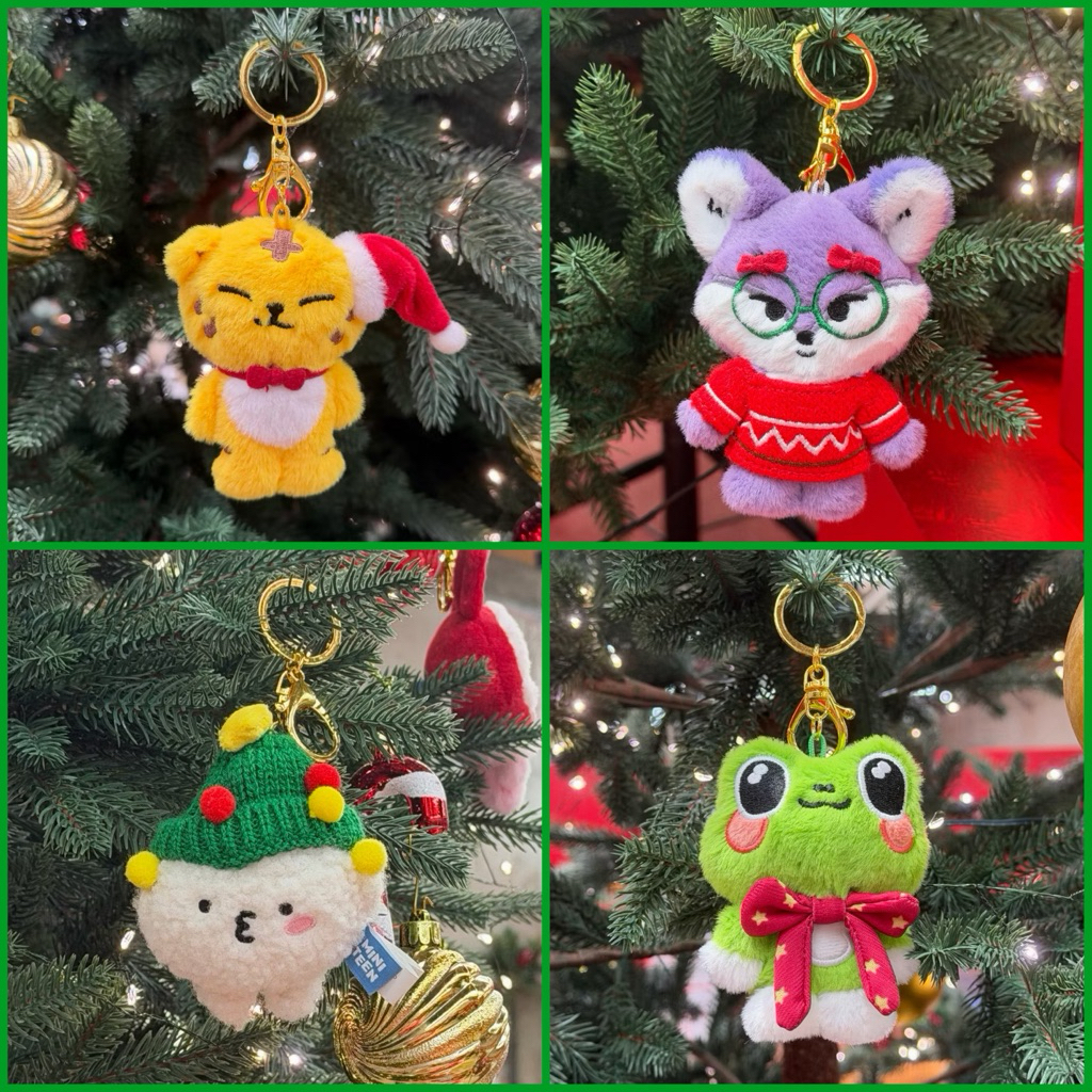 [ READY, OFFICIAL ] SEVENTEEN Holiday with Miniteen - 10cm Plush Doll Keyring Keychain - Scoups Choi