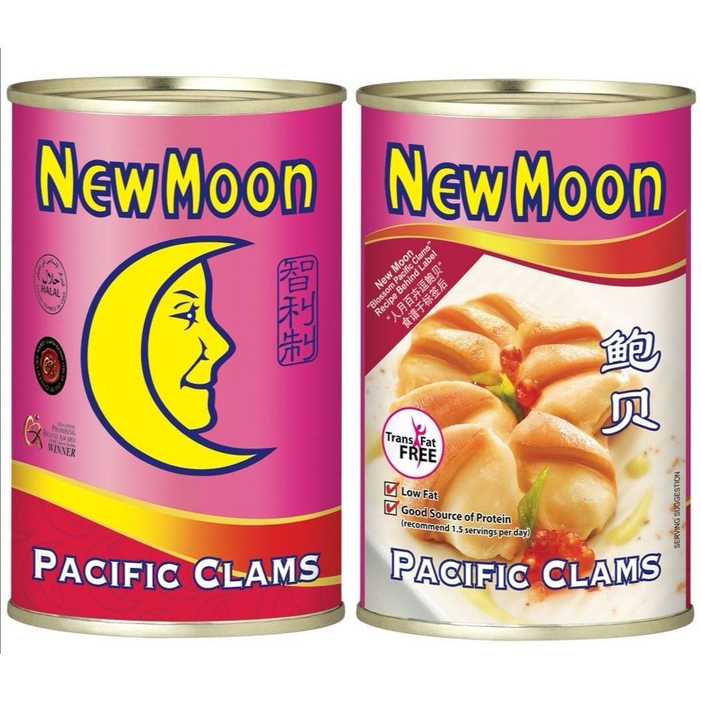 New Moon Pacific Clams New Moon Pasific Clams Paopei Baobei Newmoon Premium Abalone Paopei