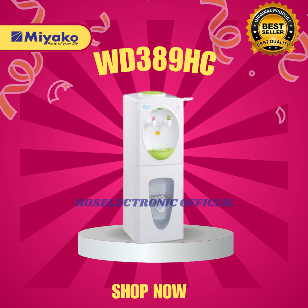 MIYAKO DISPENSER GALON HOT & COLD WD389HC/WD-389-HC/WD-389HC/WD 389HC/WD 389 HC/WD-389 HC/WD389HC