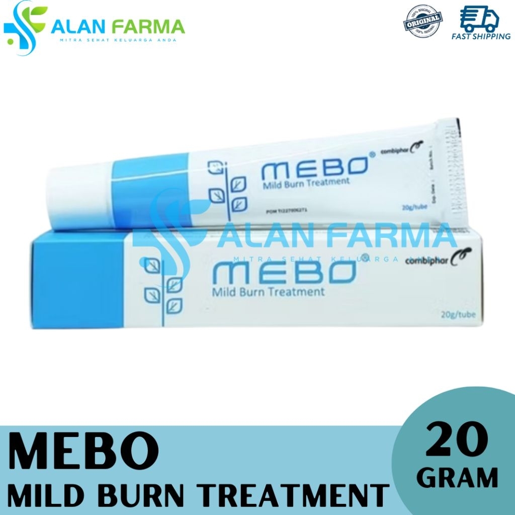Mebo Cream 20 gram | Mebo Salep Luka Bakar 20 gram | Mebo Krim