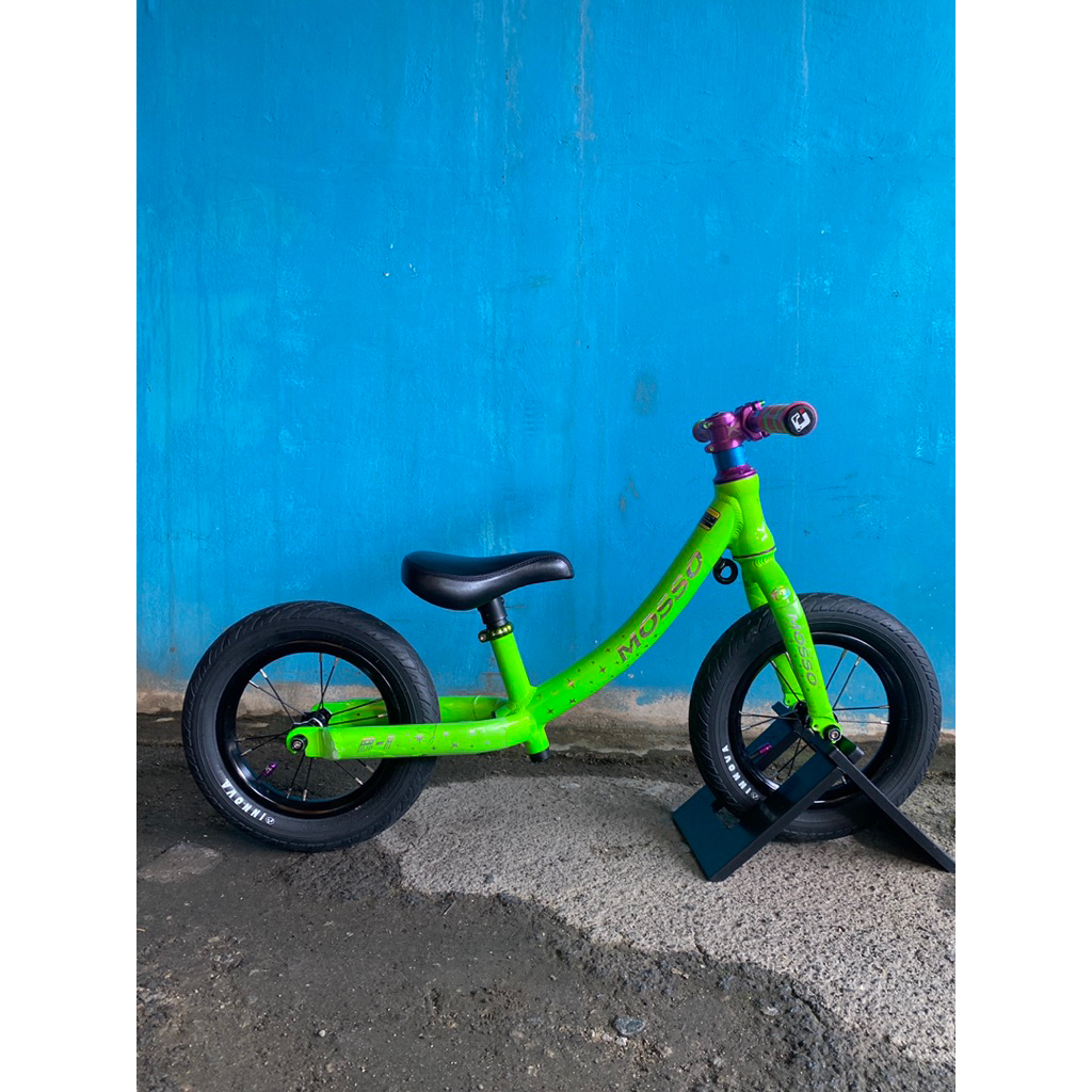 Balance bike Mosso Push bike full alloy alumunium sepeda bantu