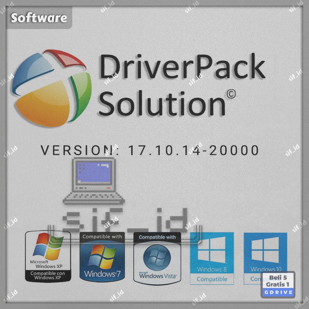DriverPack Solution - DRIVER PACK SOLUTION - DRP 2019 - VERSI 17.10.14 - 20000