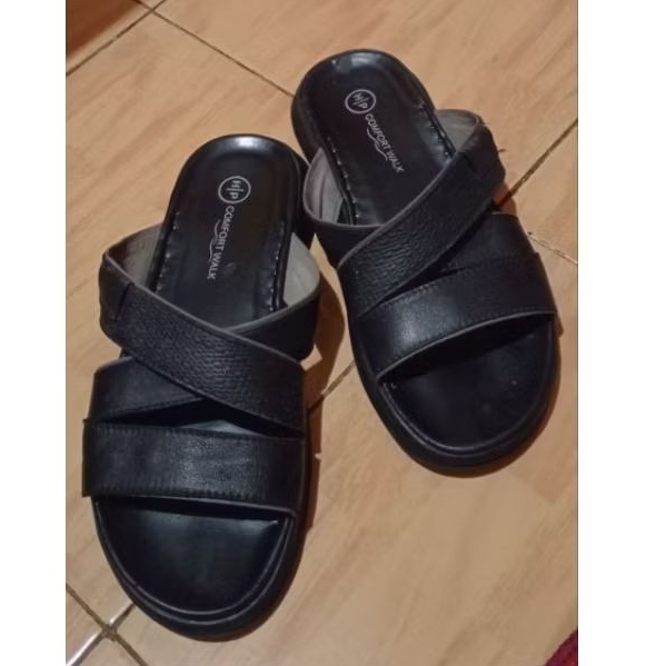 PRELOVED Sandal Kulit Pria HP