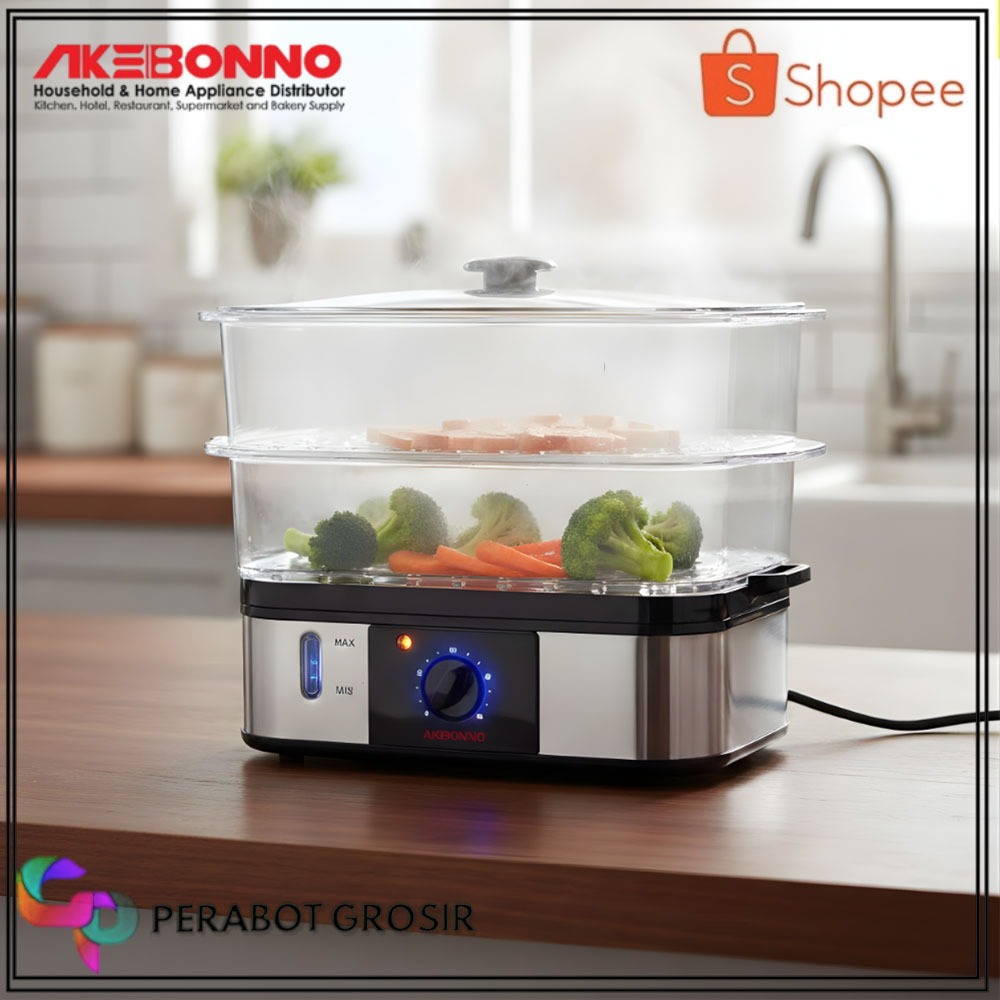Steamer Listrik Efa By Akebonno Food Steamer/Kukusan Listrik MSP-10107