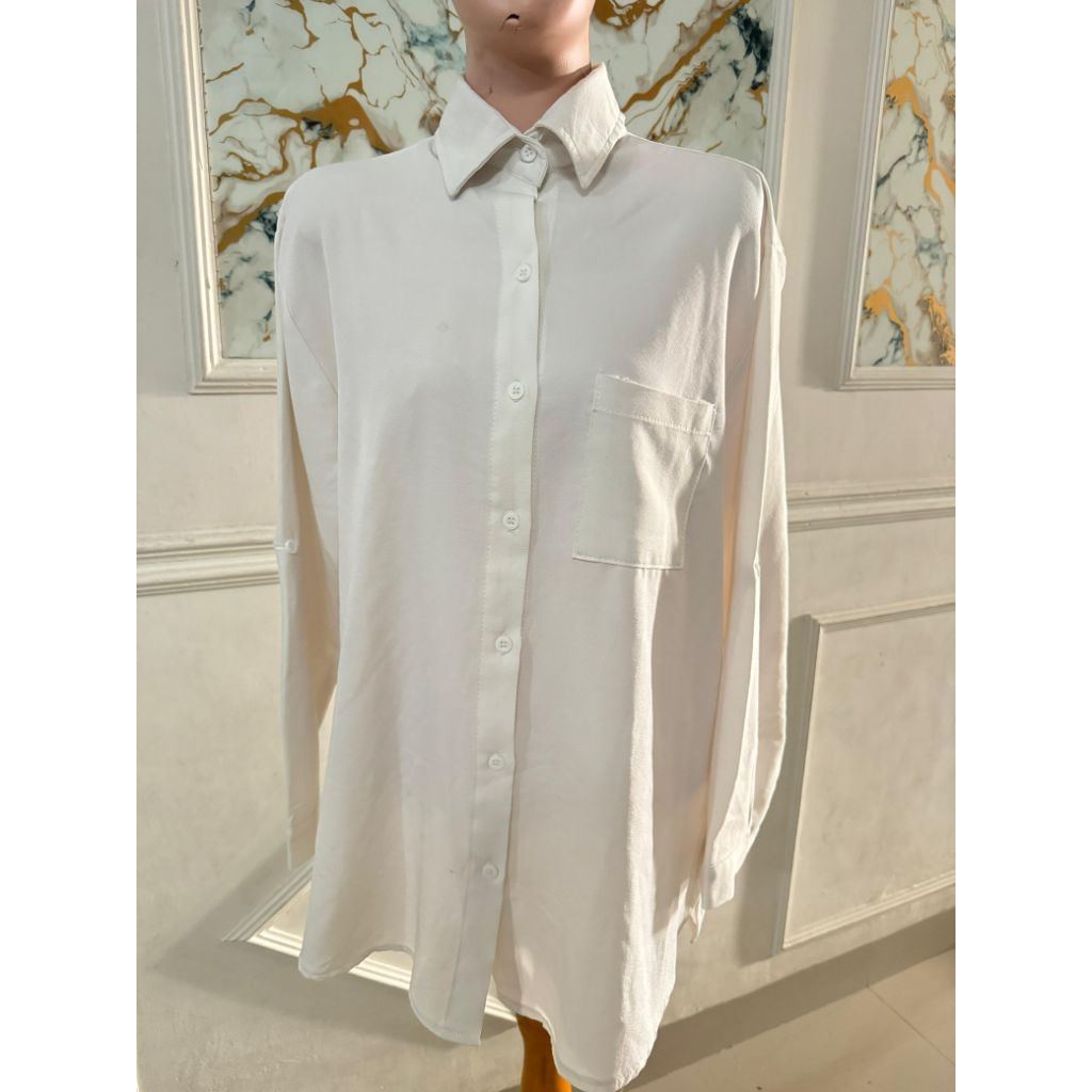 pl kemeja putih wanita