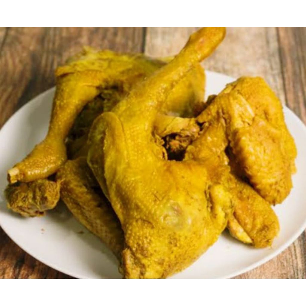 Ayam Kampung Ungkep Presto+Sambal (Ati Ampela Didalamnya) 1 Ekor potong 4 bagian beserta kepalanya