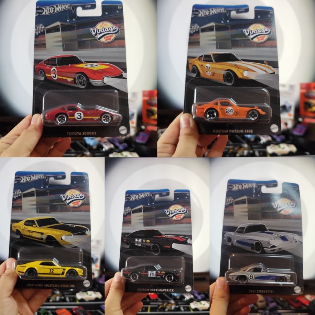 DIECAST HOTWHEELS VINTAGE RACING CLUB SERIES