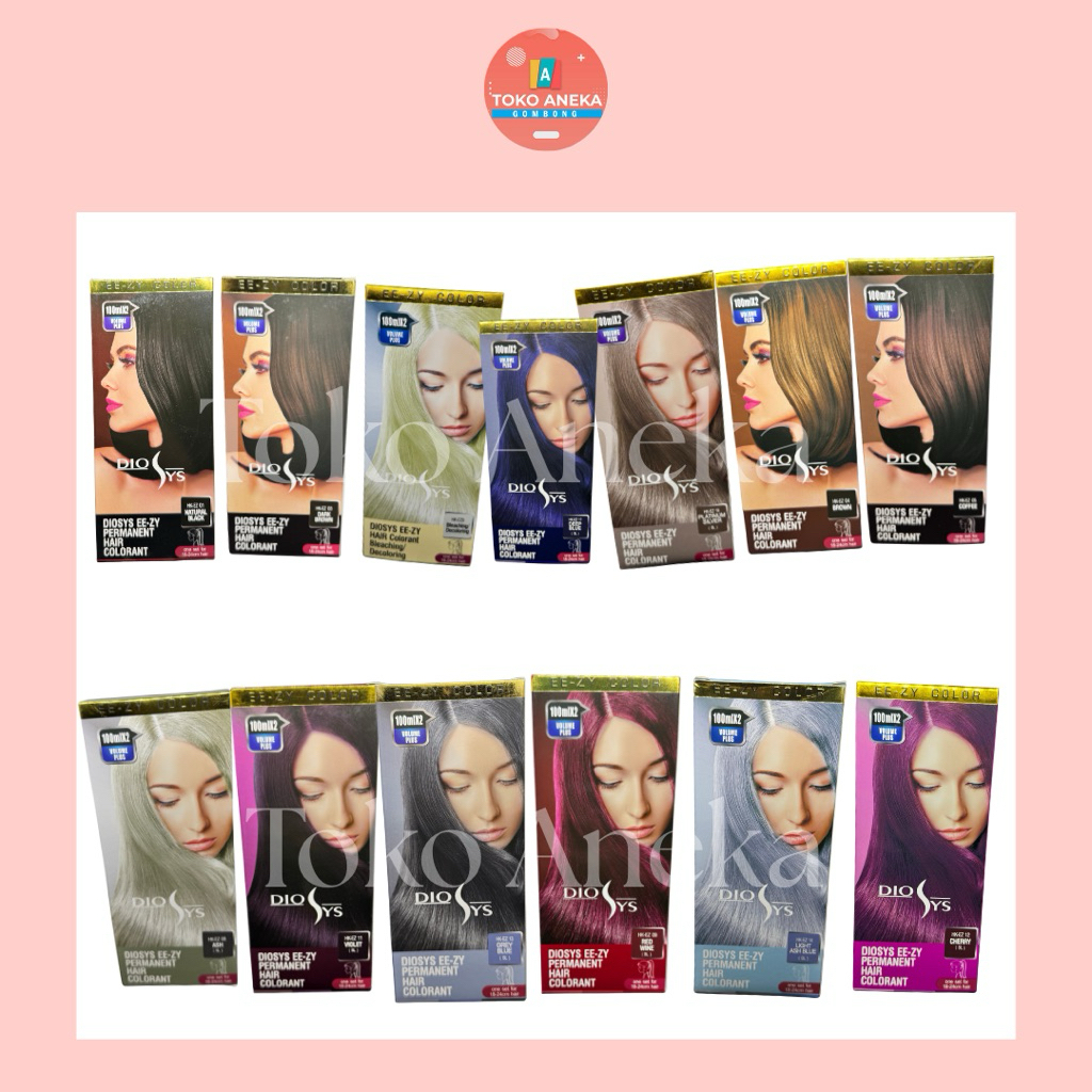 DIOSYS HAIR COLOR | SEMIR RAMBUT PERMANENT DIOSYS