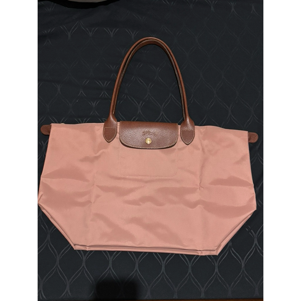 longchamp preloved pink tea LLH