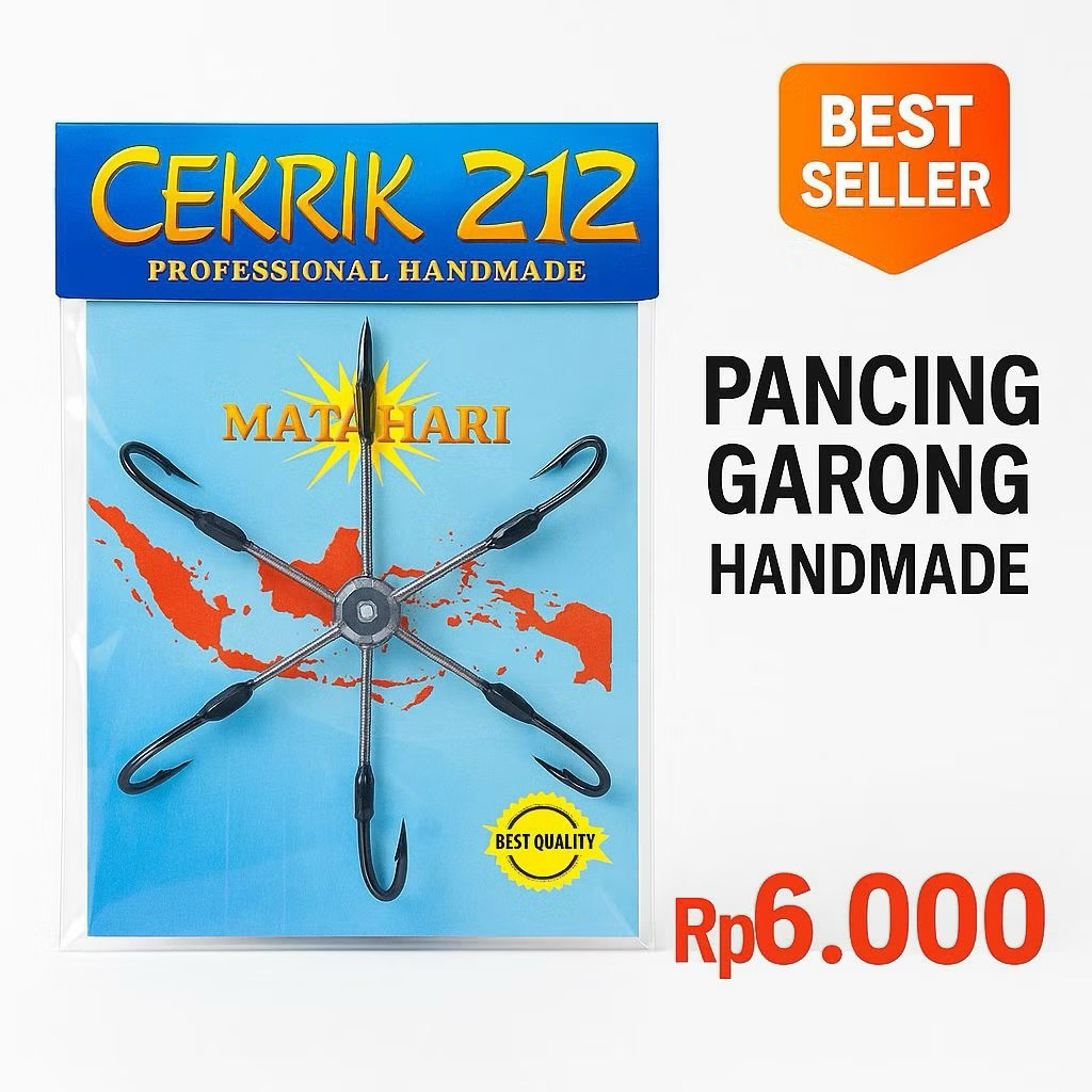 Kail Pancing Garong Cekrik 212 (MATA 6)