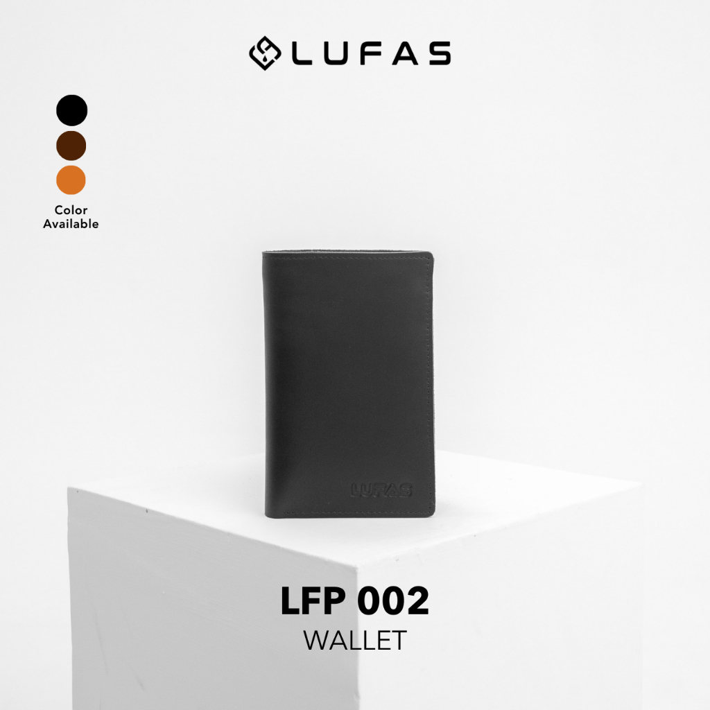 [LFP002 Wallet] LUFAS Dompet Lipat Wanita / Leather Wallet Kulit Sapi Asli Elegan