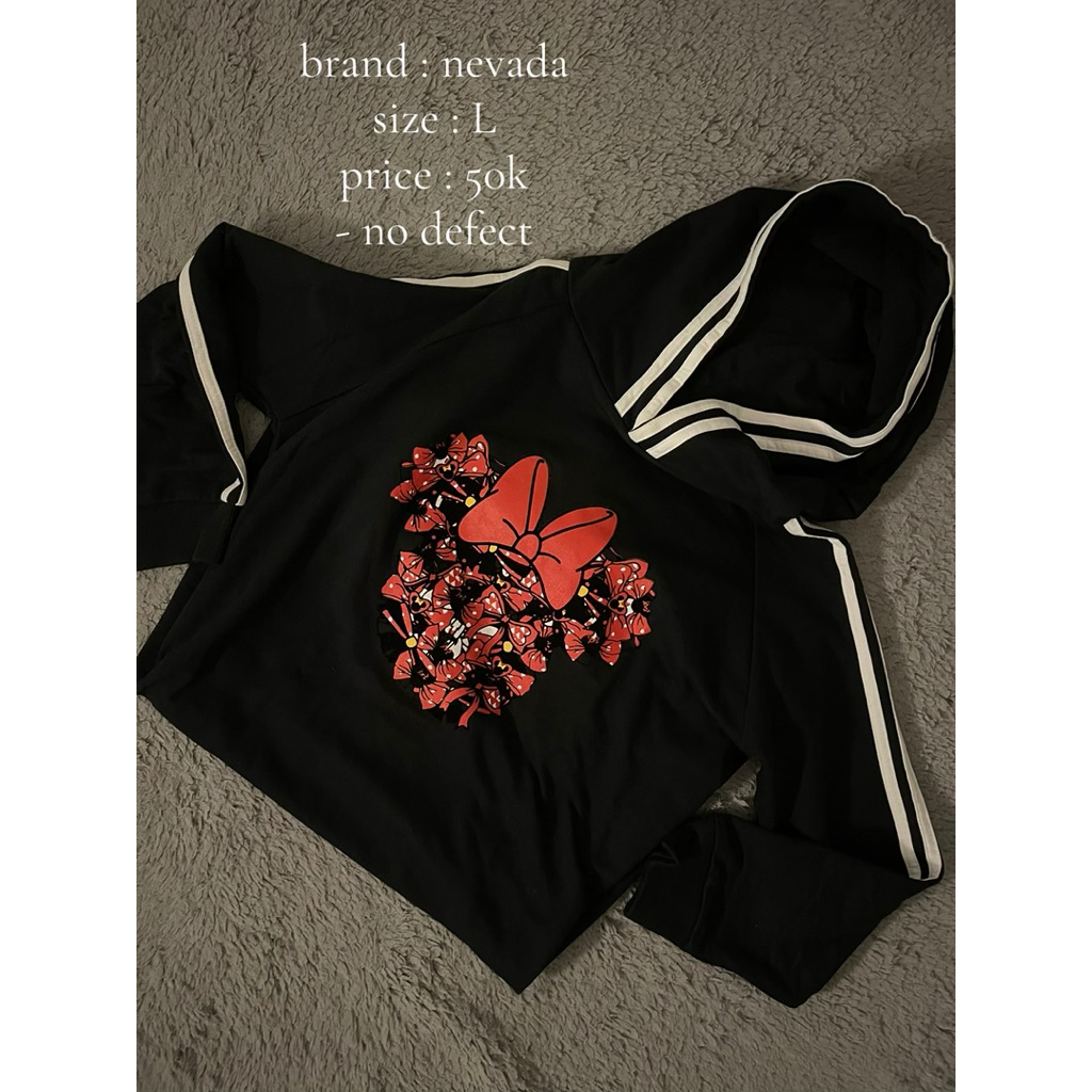 Hoodie panjang nevada x disney
