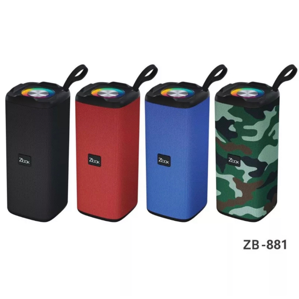 (ZBOX)SPEAKER BLUETOOTH ZBOX ZB 881 | BERPOSTEL | SPEAKER BLUETOOTH | SPEAKER PORTABLE | SPEAKER ORI