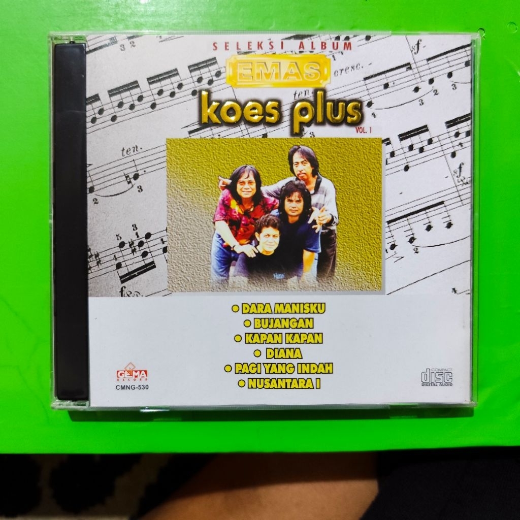 CD Original KOES PLUS Seleksi Album Emas Vol. 1