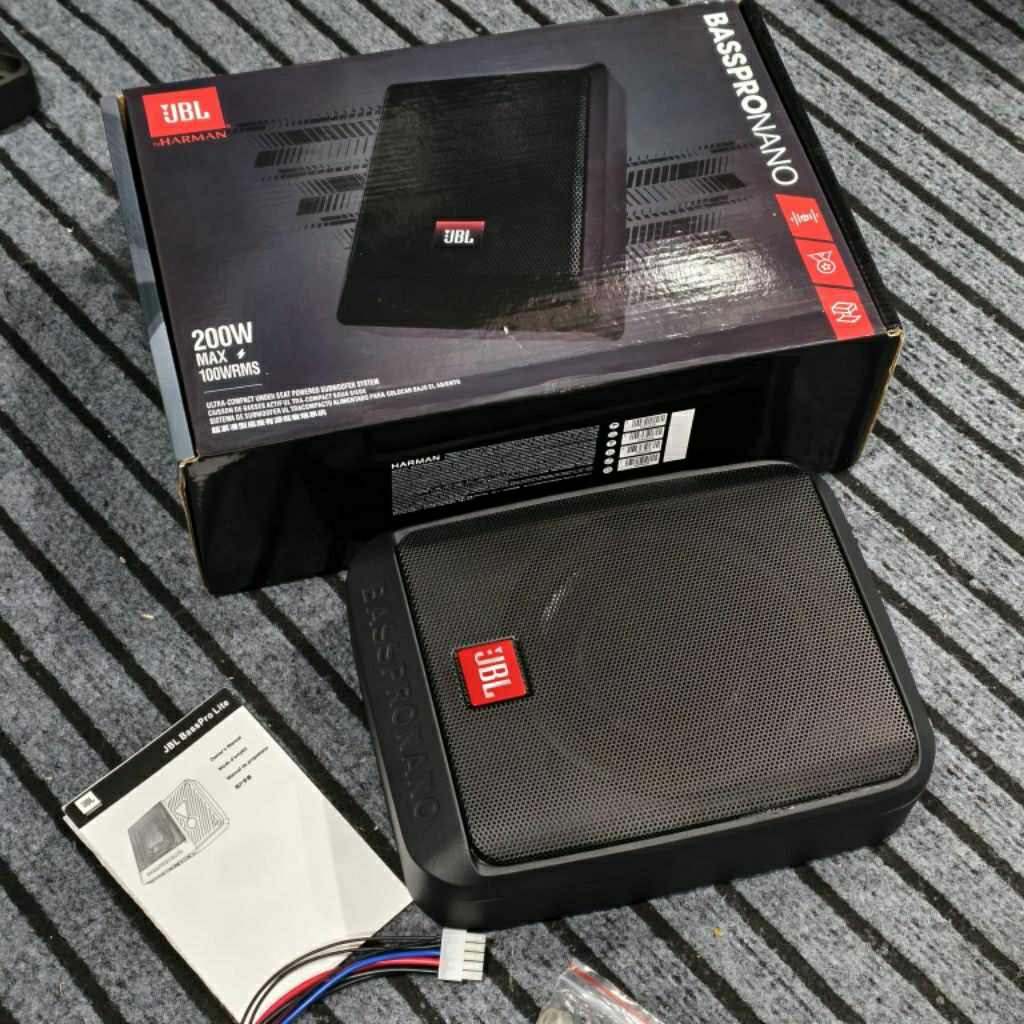 Subwoofer aktif JBL BASSPRO NANO / SUBWOOFER KOLONG JOK