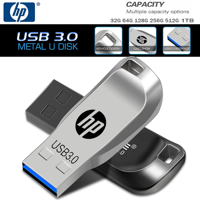 HP Original Flashdisk USB 1 TB 2 TB OTG Flash Drive Storage Disk Data Drive Android Micro USB Drive 