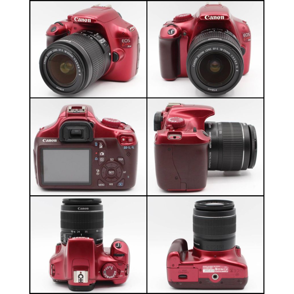 KAMERA CANON X50/1100D Red Edition MURAH BU
