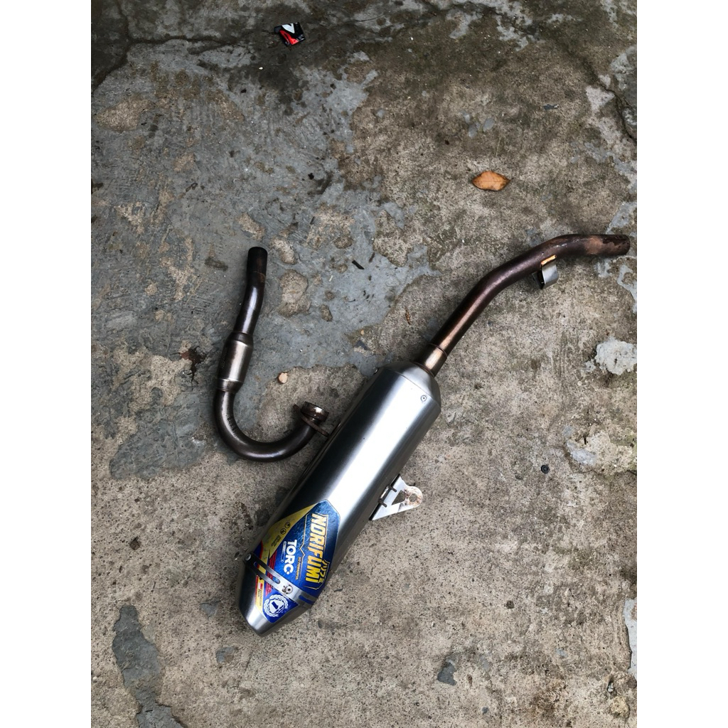 Knalpot norifumi torc klx second