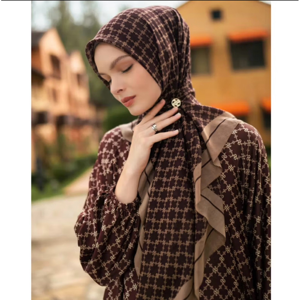 Serenite Scarf by Heaven lights (monogram scarf heaven lights)