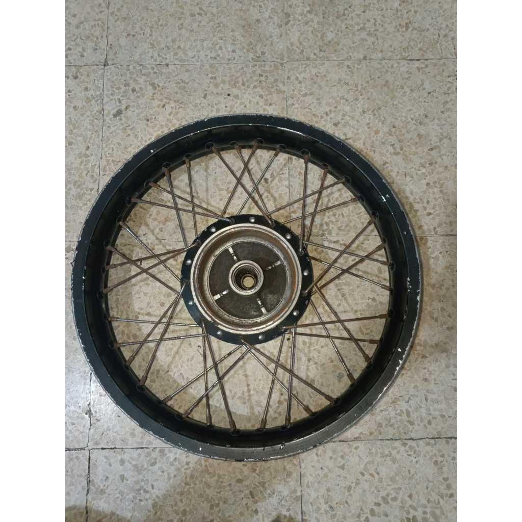 Velg Ruji Belakang Yamaha Jupiter MX Lama Ring 17 Tromol kode 5YP Bekas