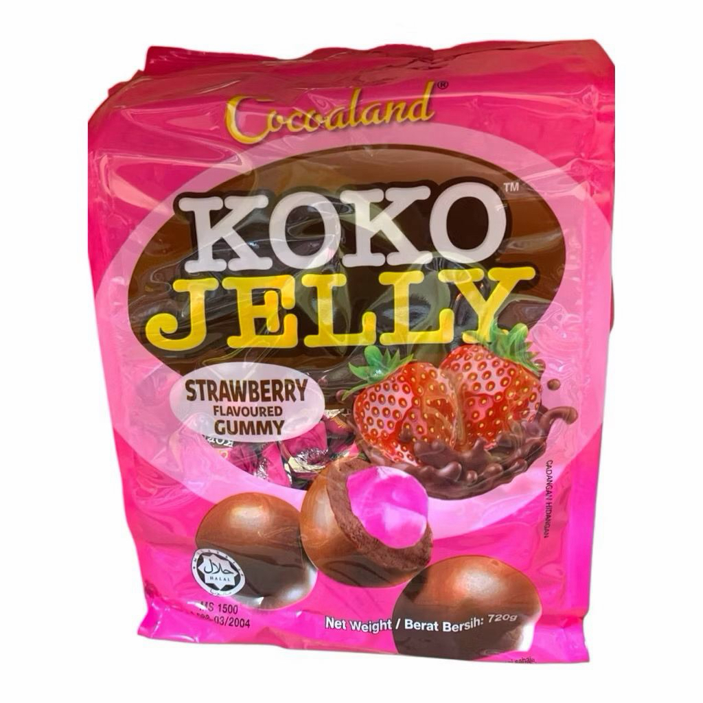COCOALAND KOKO JELLY STRAWBERRY FLAVOURED GUMMY