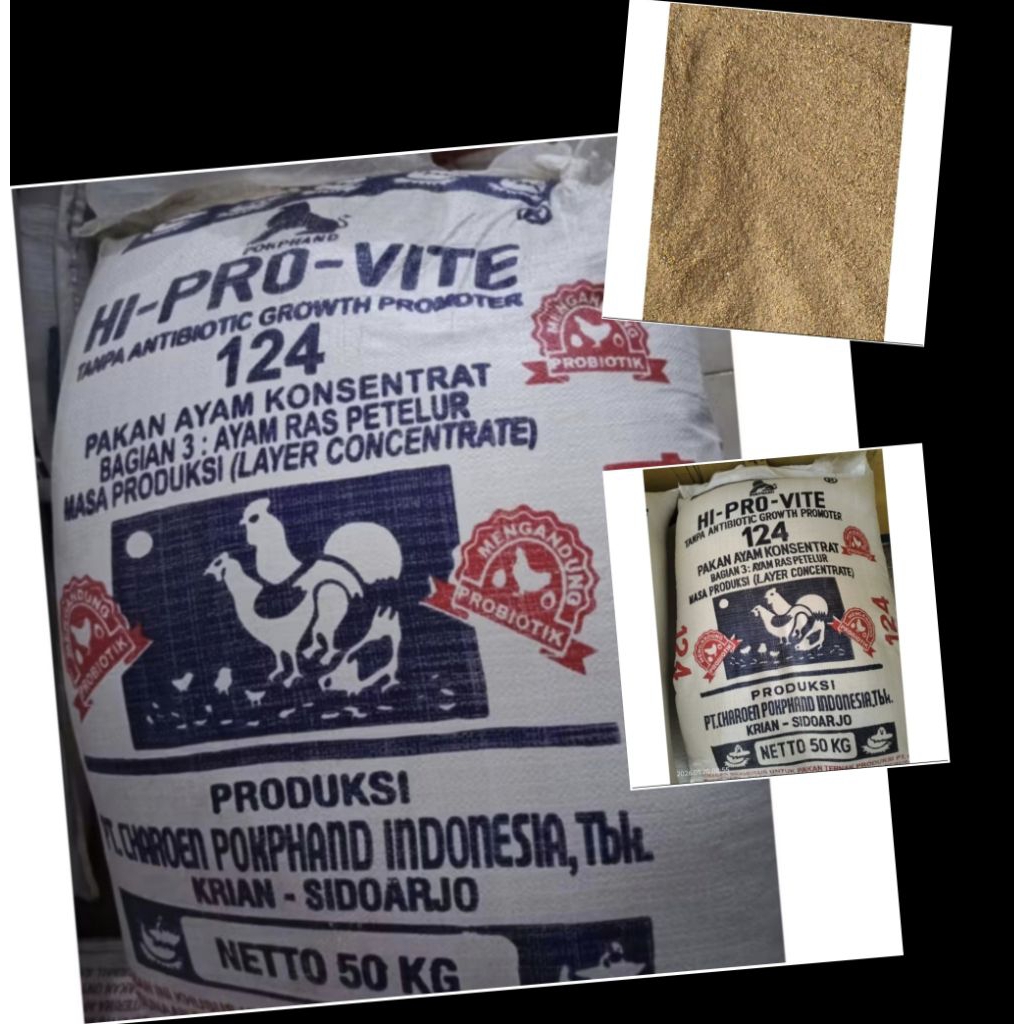 Konsentrat 124 ayam petelur hi pro vite
