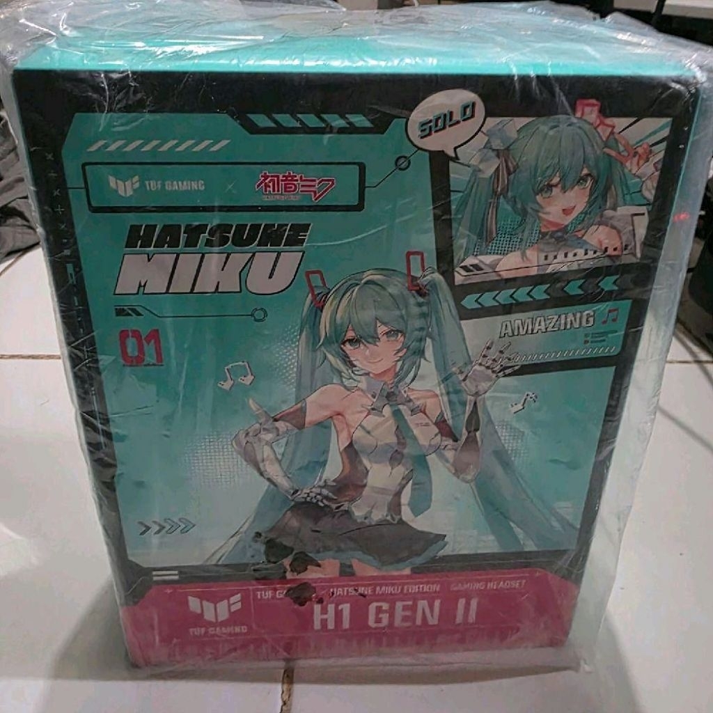 ASUS TUF Gaming Headset Headphone H1 Gen II Hatsune Miku Edition