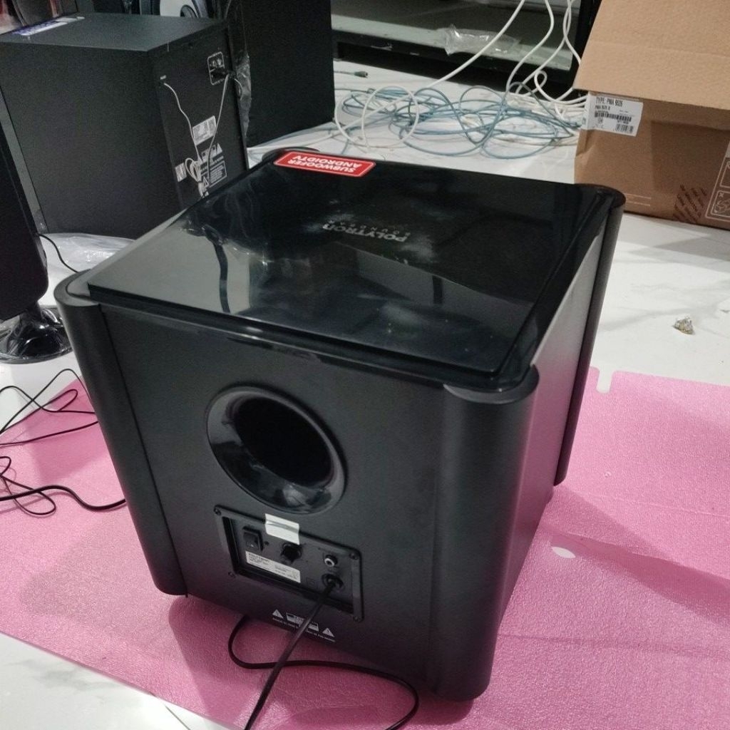speaker subwoofer polytron swf 0251 aktif copotan pisahan polytron tv 55 inch