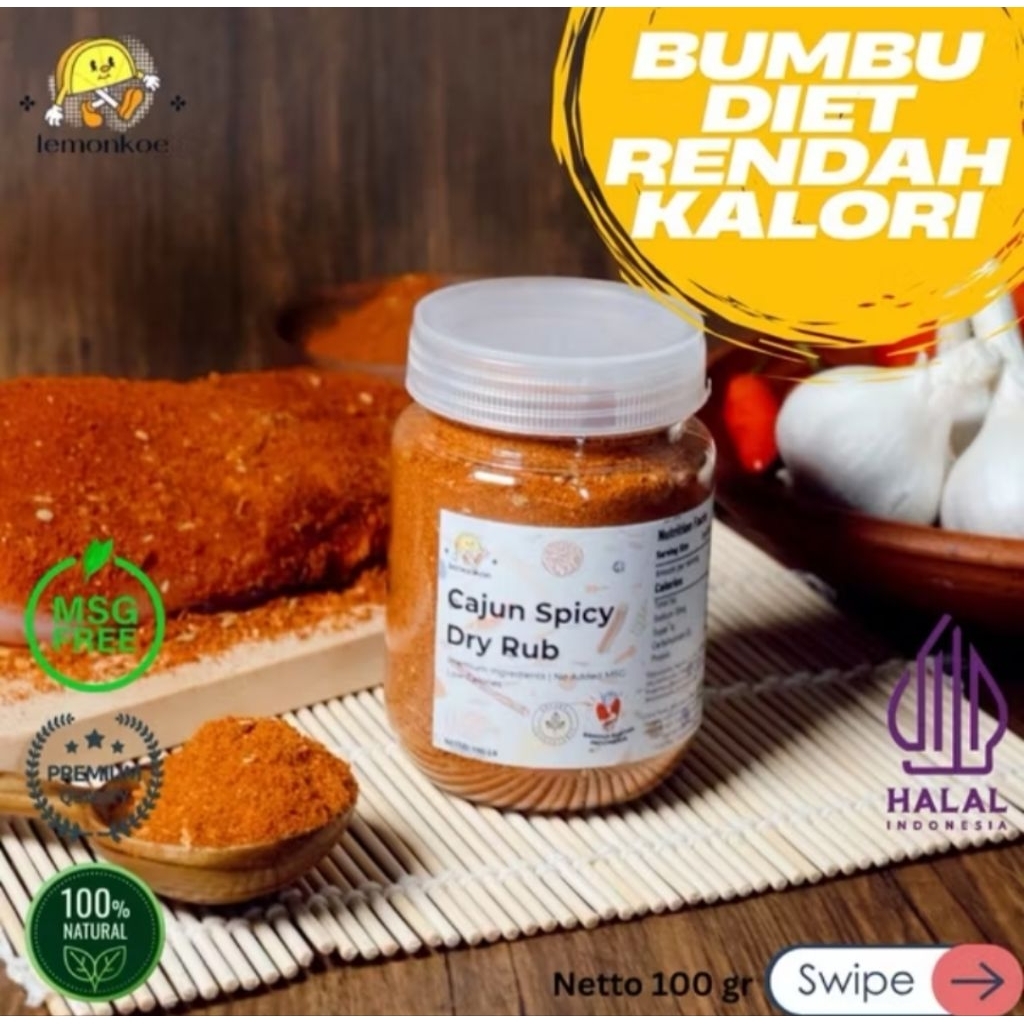 Bumbu Marinasi Kering - Rendah Kalori, Praktis, Mudah Digunakan