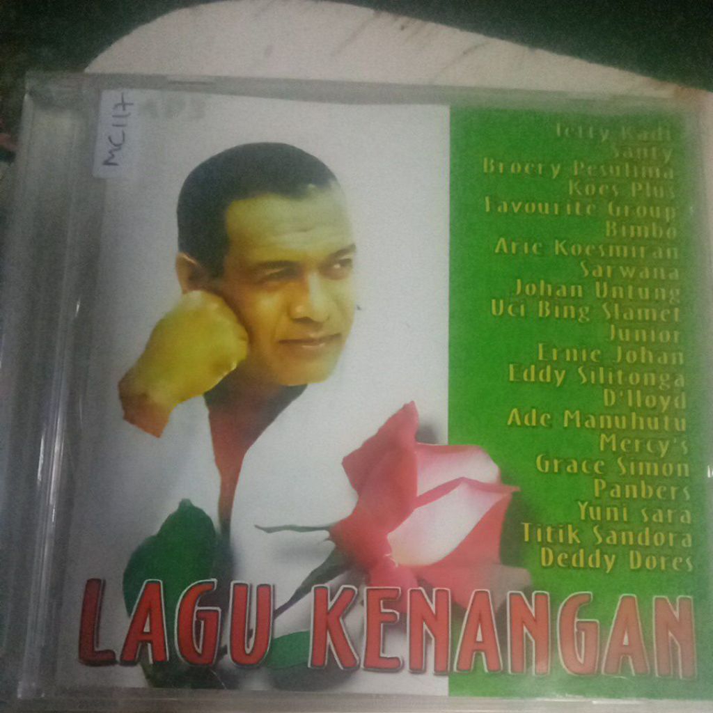 CD MP3 LAGU KENANGAN MC117