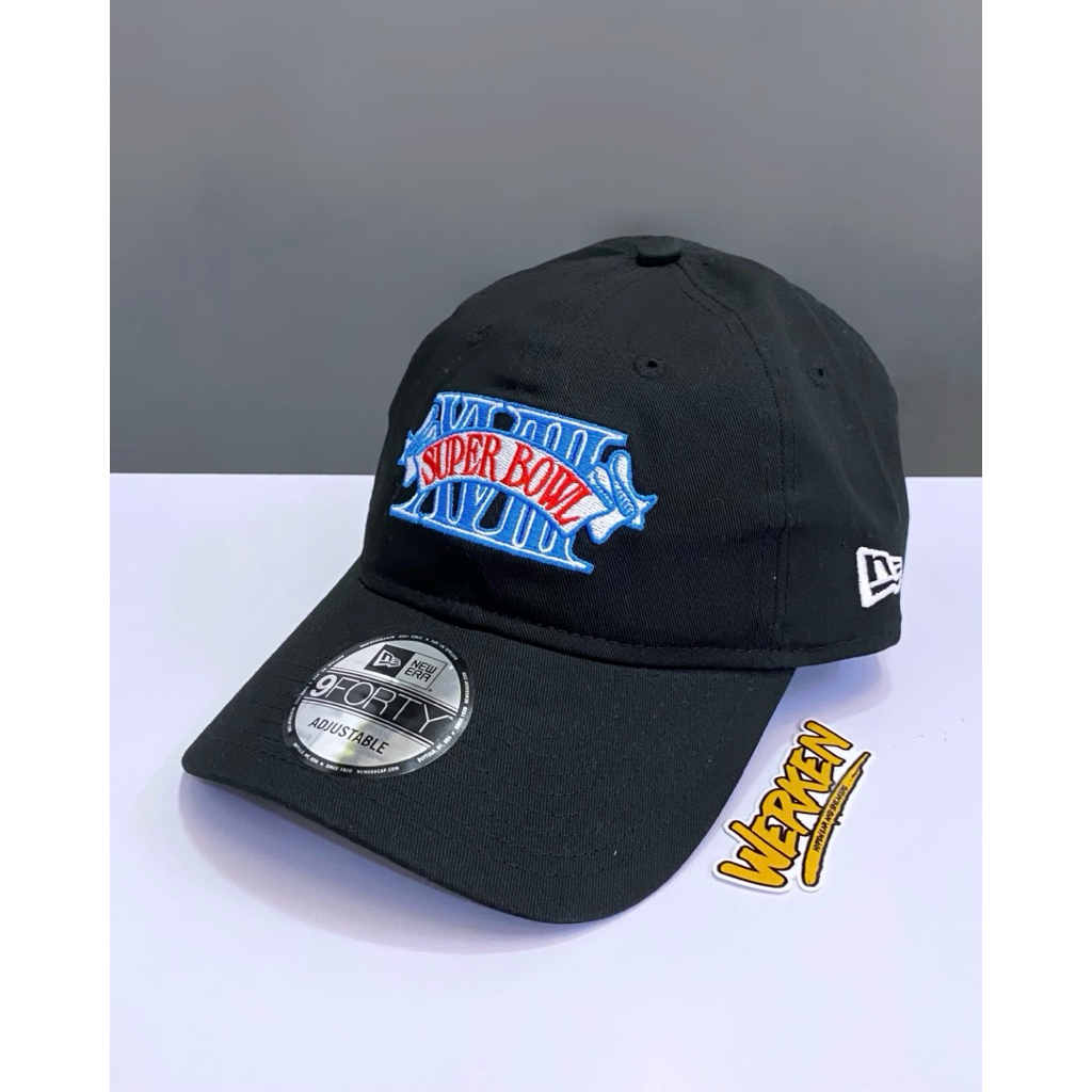 Topi New Era Oakland Raiders Hall Of NFL Champions Black 9Forty Cap (ORIGINAL BNWT)