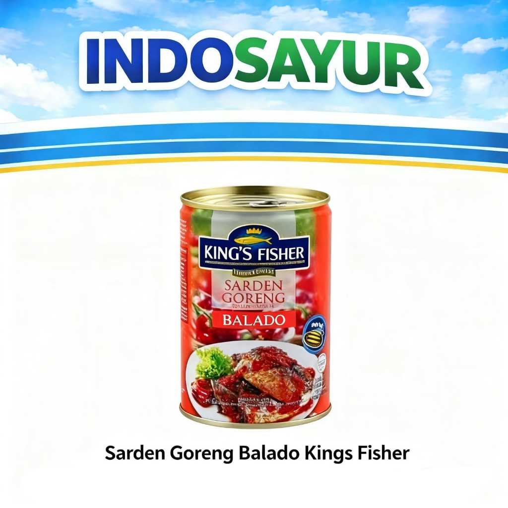 Sarden Goreng Balado King's Fisher