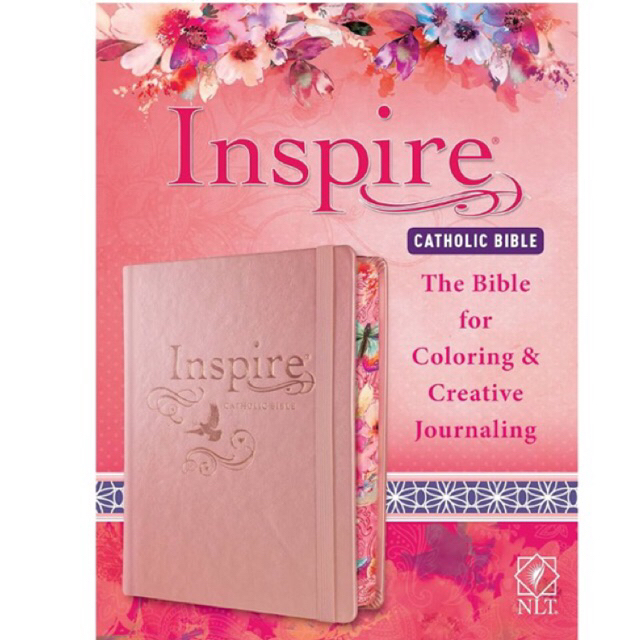 Inspire Catholic Bible NLT: The Bible for Coloring & Creative Journaling