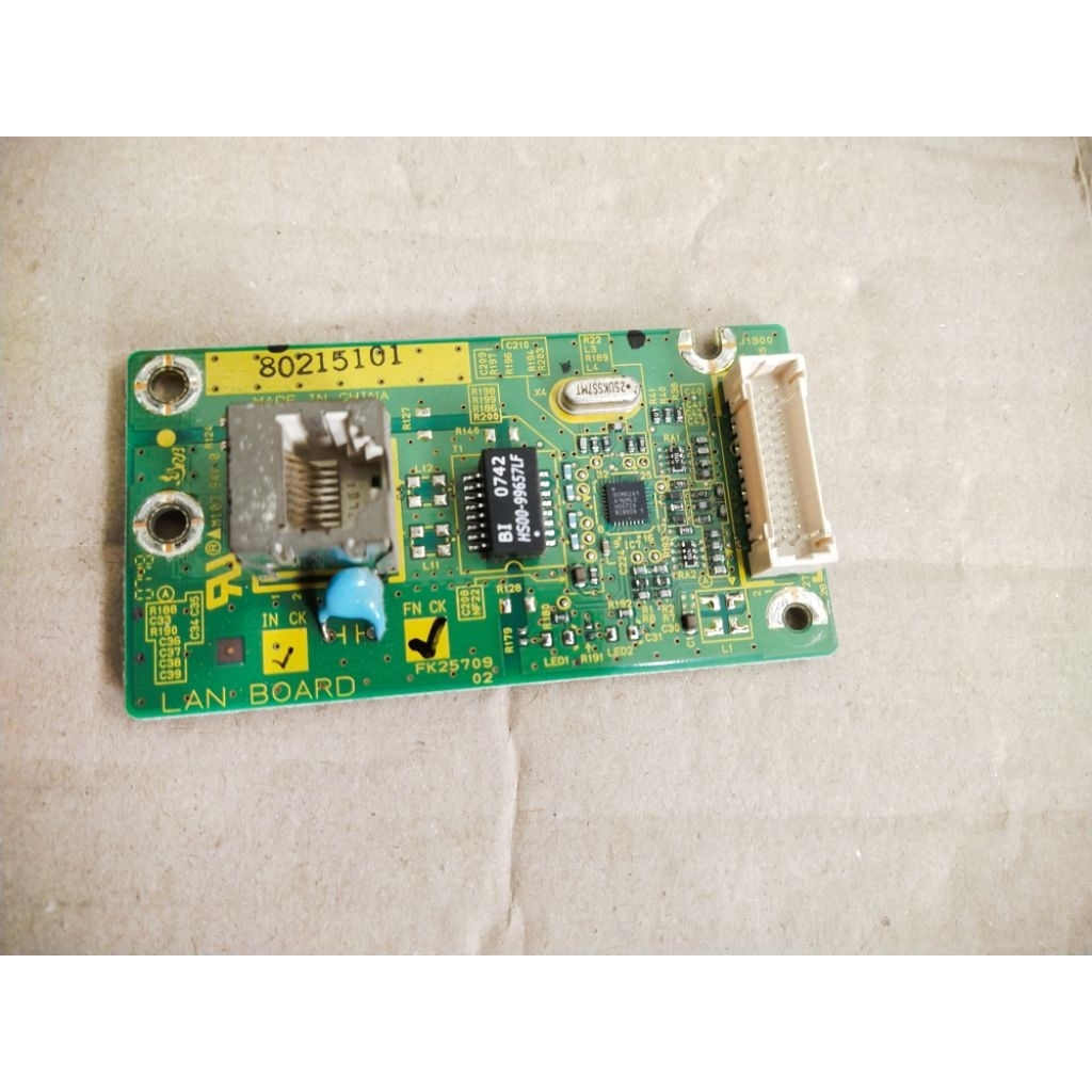 modul konektor LAN  fotocopy Canon IR2018, IR2022, IR2030, IR2025.