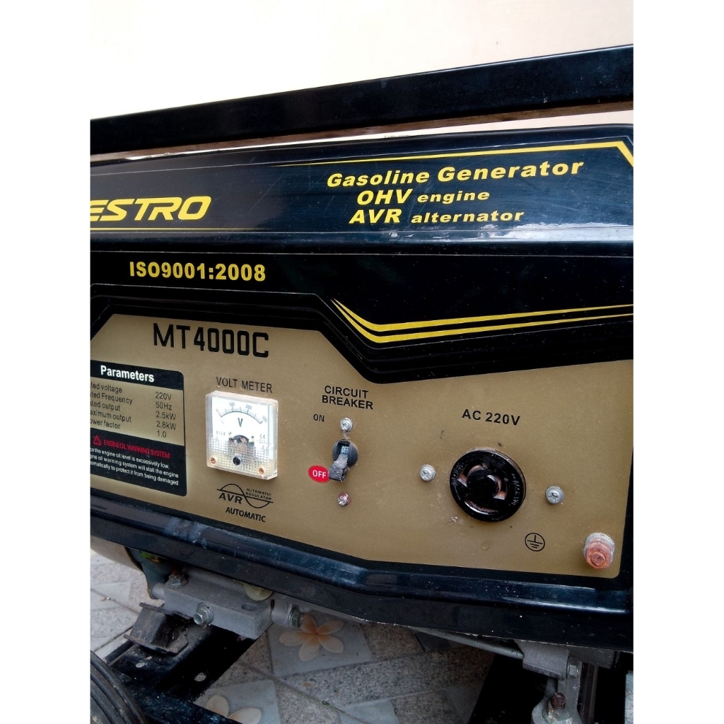 Maestro Genset MT 4000C Ori - SECOND / PRELOVED
