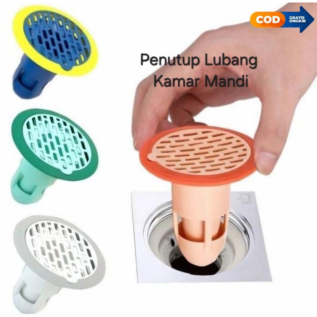 Saringan Kamar Mandi Penutup Lubang Pembuangan Drainase Air Anti Kecoa
