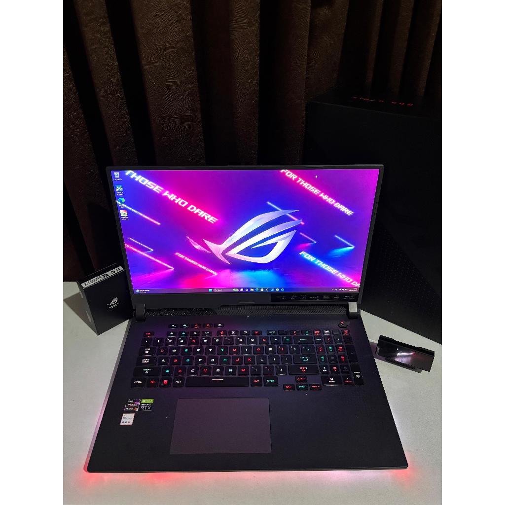 Laptop Gaming Powerfull Asus ROG Strix G713RW Amd Ryzen 9 6900HX Ram 32GB/2TB Nvidia RTX 3070 Ti 8GB