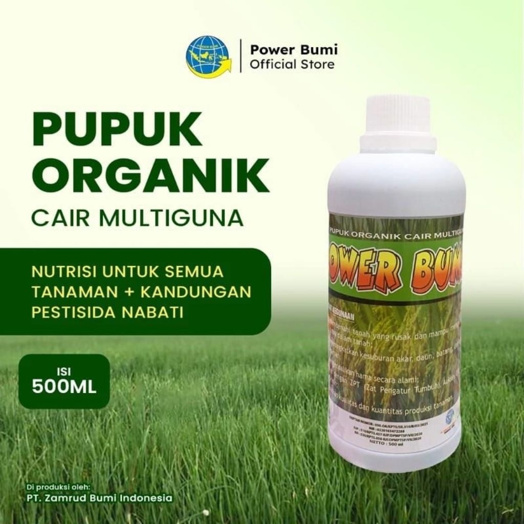 Pupuk Cair Organik Power Bumi 500 ml