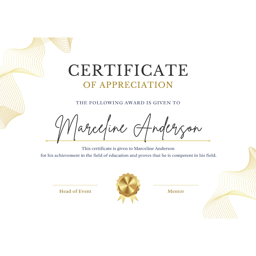 SERTIFIKAT LINEN - Sertifikat Piagam, Seminar, Lomba, Acara