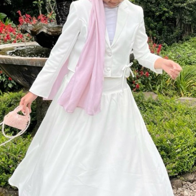 preloved crop blazer