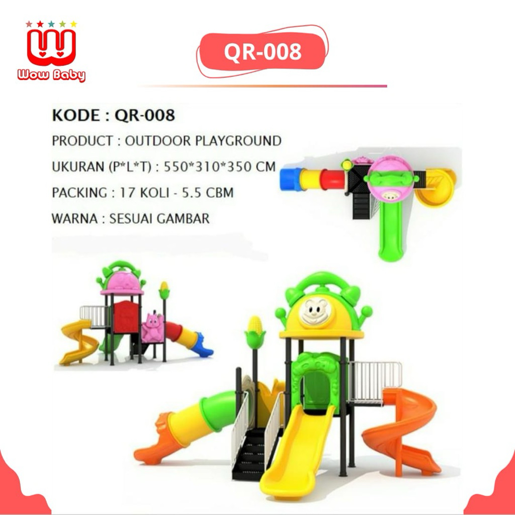 QR008 SET OUTDOOR PLAYGROUND sunshine outdoor playground