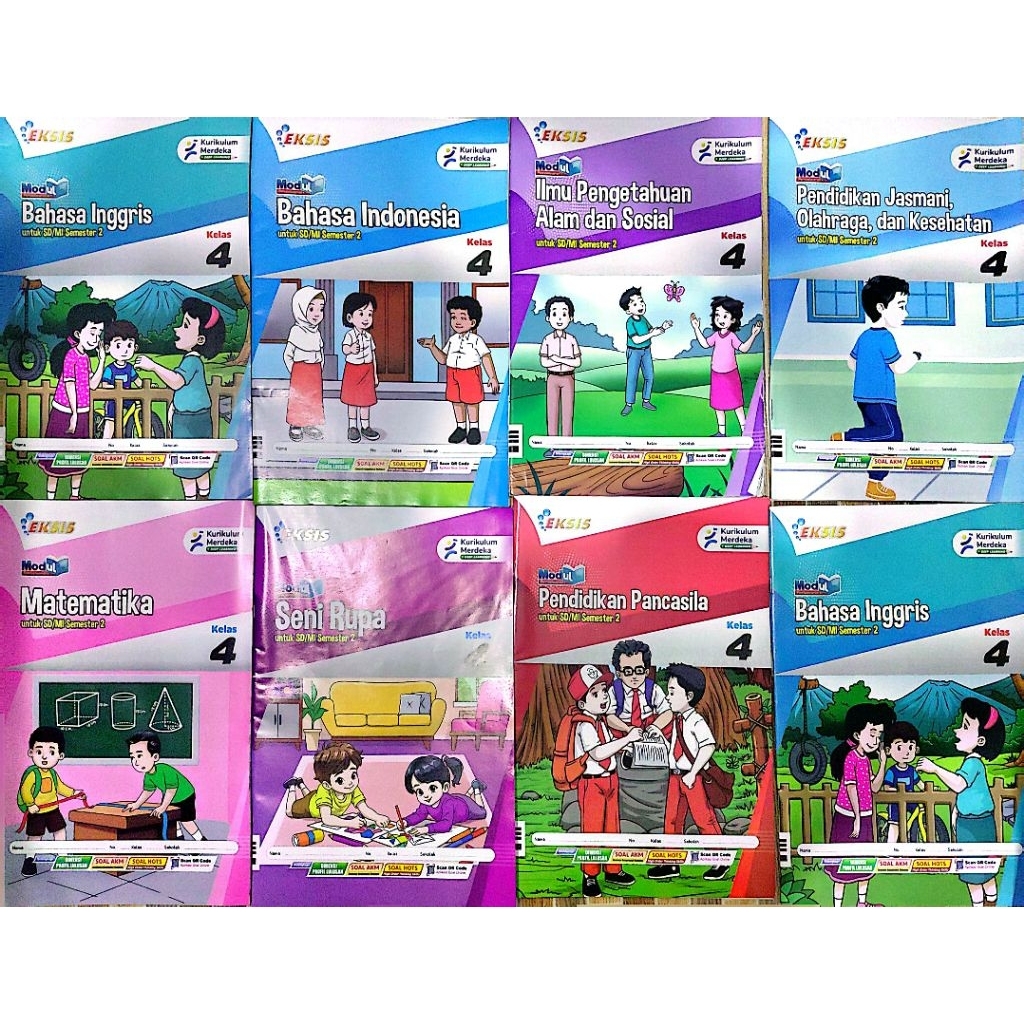 LKS SD MI KELAS 4 EKSIS SEMESTER II 2 GENAP KURIKULUM MERDEKA