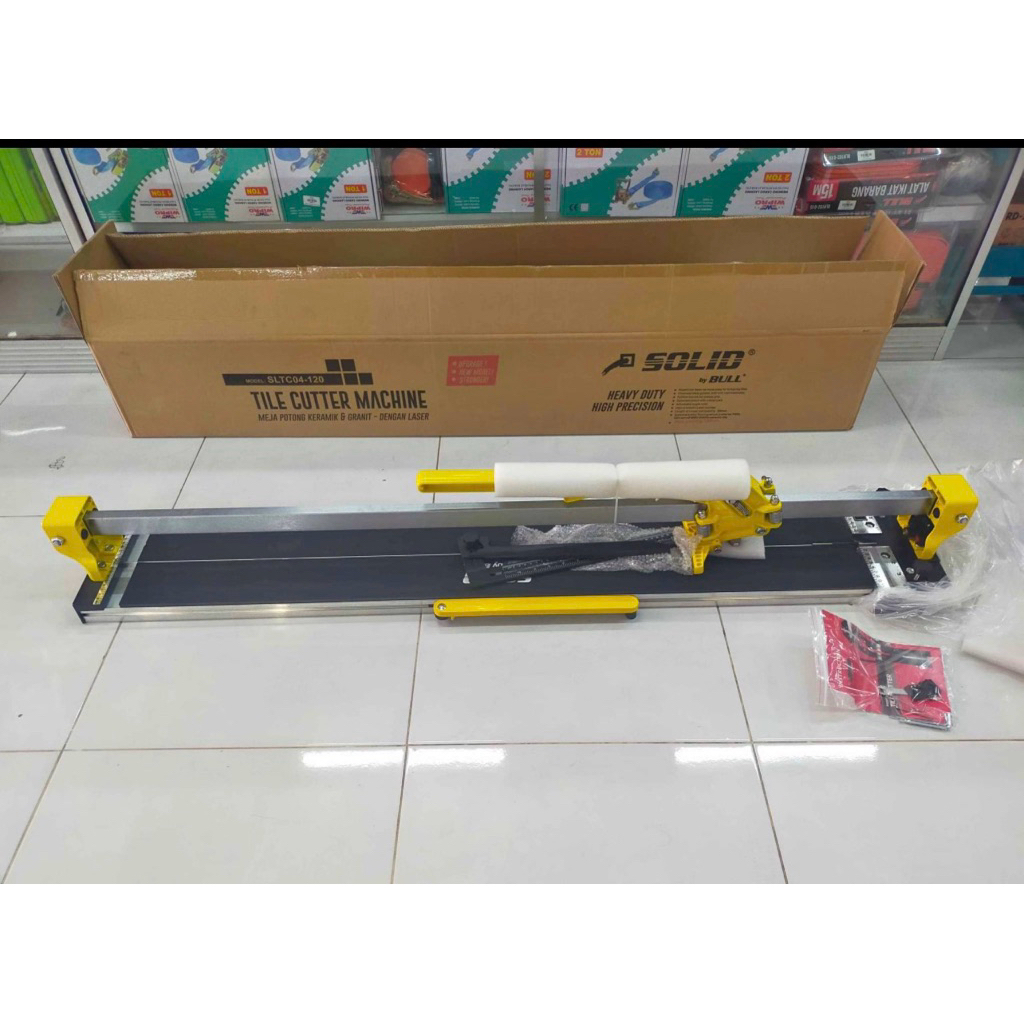PEMOTONG KERAMIK GRANIT MANUAL DORONG 120cm solid / pemotong keramik granit manual 120 /meja potong 